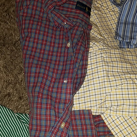 Men Ralph Lauren long sleeve bottom up. - Picture 3 of 4